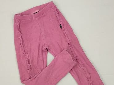 legginsy woskowane z wysokim stanem: Legginsy dziecięce, Endo, 8 lat, 128, stan - Idealny — 1