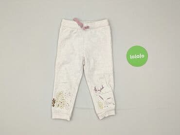 legginsy woskowane z wysokim stanem: Legginsy dziecięce, So cute, 1.5-2 lat, 92, stan - Idealny — 2