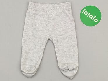 legginsy prążkowane niemowlęce: Legginsy, 0-3 miesięcy, stan - Bardzo dobry — 3