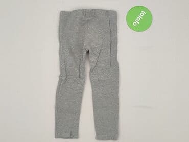 legginsy woskowane z wysokim stanem: Legginsy dziecięce, 2-3 lat, 98, stan - Bardzo dobry — 3