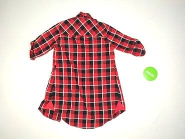 lidl koszula flanelowa: Koszula 14 lat, stan - Bardzo dobry, wzór - Kratka, kolor - Czerwony — 3