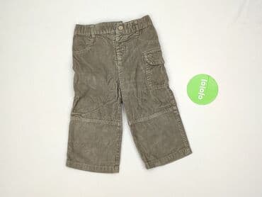 sukienka khaki h m: Niemowlęce spodnie materiałowe, 12-18 miesięcy, 80-86 cm, H&M, stan - Idealny — 2