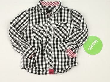 lidl koszula flanelowa: Koszula 1.5-2 lat, stan - Idealny, wzór - Kratka, kolor - Czarny — 2