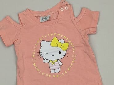 sukienka hello kitty damska: Koszulka, Hello Kitty, 6-9 miesięcy, stan - Idealny — 1