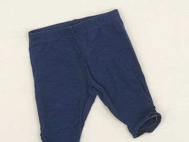legginsy woskowane z wysokim stanem: Legginsy, 6-9 miesięcy, stan - Idealny — 1