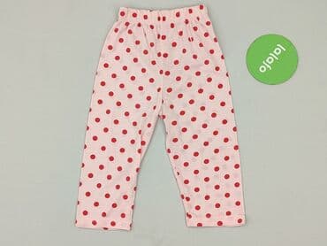 legginsy woskowane z wysokim stanem: Legginsy dziecięce, 1.5-2 lat, 92, stan - Idealny — 2