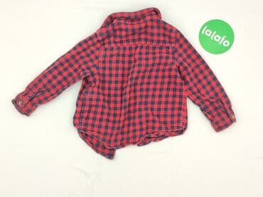 lidl koszula flanelowa: Koszula 2-3 lat, stan - Bardzo dobry, wzór - Kratka, kolor - Czerwony — 3