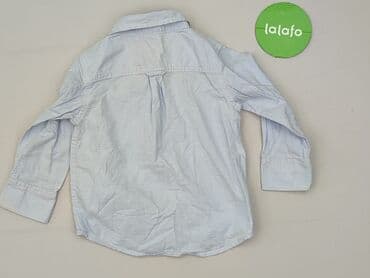 lidl koszula flanelowa: Koszula 1.5-2 lat, stan - Bardzo dobry, wzór - Jednolity kolor, kolor - Błękitny — 3