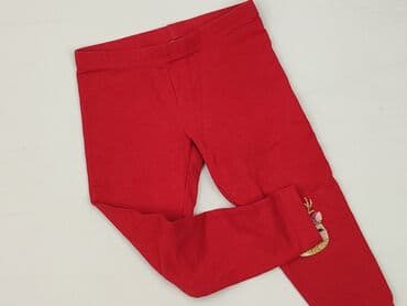rajstopy czerwono czarne: Legginsy dziecięce, 3-4 lat, 98/104, stan - Bardzo dobry — 1