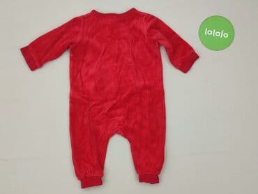 czerwona obcisła sukienka h m: Pajacyk, H&M, 1-3 m, stan - Idealny — 3