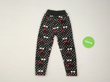 rajstopy czerwono czarne: Legginsy, 1-3 m, stan - Idealny — 2