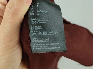 czerwona obcisła sukienka h m: H&M, Sukienka damska, rozmiar S — 5