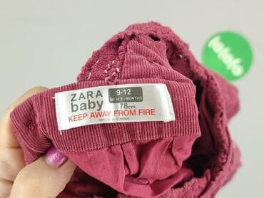 czerwona obcisła sukienka h m: Sukienka, Zara, 9-12 miesięcy, stan - Bardzo dobry — 4