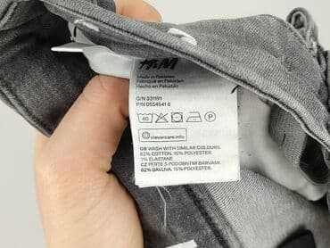 sukienka w pepitkę h m: Spodnie jeansowe, H&M, 13 lat, 158, stan - Dobry — 6