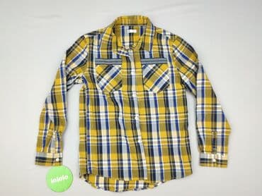 lidl koszula flanelowa: Koszula 12 lat, stan - Idealny, wzór - Kratka, kolor - Żółty — 2