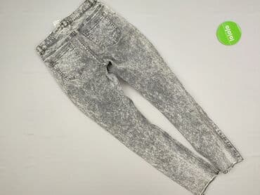 legginsy woskowane z wysokim stanem: Spodnie jeansowe, H&M, 14 lat, 164, stan - Bardzo dobry — 3