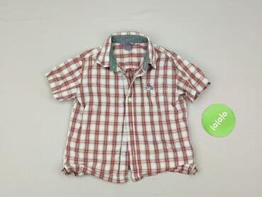lidl koszula flanelowa: Koszula 3-4 lat, stan - Idealny, wzór - Kratka, kolor - Czerwony — 2