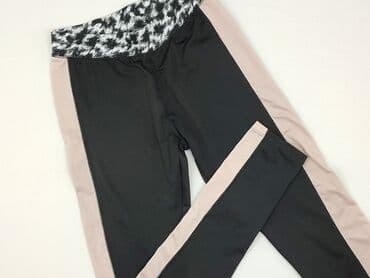 legginsy woskowane z wysokim stanem: Legginsy dziecięce, Lindex, 15 lat, 170, stan - Bardzo dobry — 1