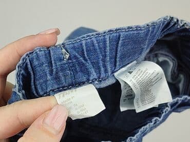 sukienka khaki h m: Spodnie jeansowe, H&M, 6-9 miesięcy, stan - Bardzo dobry — 4
