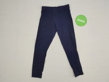 legginsy woskowane z wysokim stanem: Legginsy dziecięce, Inextenso, 8 lat, 122/128, stan - Bardzo dobry — 2