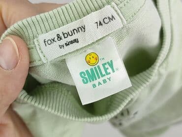 koszulka smileslow allegro: Bluza, Fox&Bunny, 6-9 miesięcy, stan - Bardzo dobry — 4