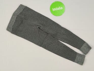 legginsy woskowane z wysokim stanem: Legginsy dziecięce, H&M, 3-4 lat, 104, stan - Idealny — 3