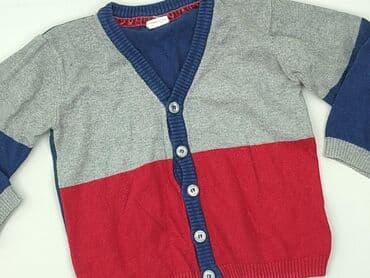 czerwona obcisła sukienka h m: Kardigan, H&M, 9-12 miesięcy, stan - Idealny — 1