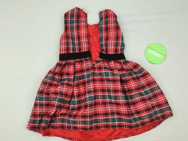 czerwona obcisła sukienka h m: Sukienka, Little kids, 5-6 lat, 110-116 cm, stan - Bardzo dobry — 3
