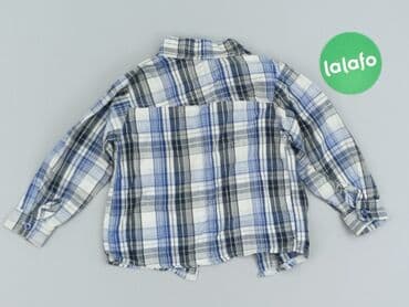 lidl koszula flanelowa: Koszula 2-3 lat, stan - Dobry, wzór - Kratka, kolor - Błękitny — 3
