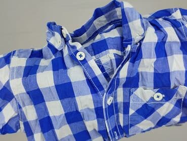 lidl koszula flanelowa: Koszula 5-6 lat, stan - Idealny, wzór - Kratka, kolor - Niebieski — 6