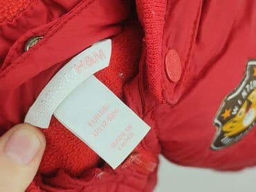 czerwona obcisła sukienka h m: Kurtka, H&M, 12-18 miesięcy, stan - Idealny — 4