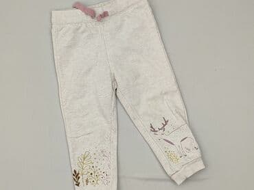 legginsy woskowane z wysokim stanem: Legginsy dziecięce, So cute, 1.5-2 lat, 92, stan - Idealny — 1