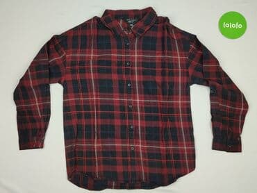 lidl koszula flanelowa: Koszula 13 lat, stan - Bardzo dobry, wzór - Kratka, kolor - Czerwony — 2