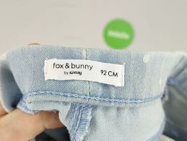 legginsy woskowane z wysokim stanem: Legginsy dziecięce, Fox&Bunny, 1.5-2 lat, 92, stan - Bardzo dobry — 4