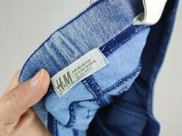 sukienki dla nastolatek h m: Spodnie jeansowe, H&M, 12 lat, 146/152, stan - Bardzo dobry — 4