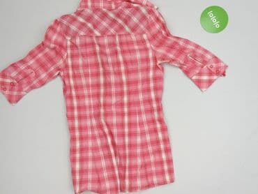 lidl koszula flanelowa: Koszula 13 lat, stan - Bardzo dobry, wzór - Kratka, kolor - Różowy — 3