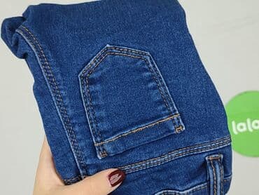 stradivarius spodnice: Spodnie jeansowe, Reserved, 6-9 miesięcy, stan - Idealny — 5
