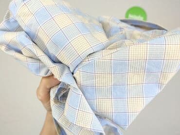 lidl koszula flanelowa: Koszula 3-4 lat, stan - Idealny, wzór - Kratka, kolor - Błękitny — 4