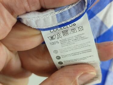 lidl koszula flanelowa: Koszula 5-6 lat, stan - Idealny, wzór - Kratka, kolor - Niebieski — 5