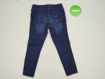 legginsy woskowane z wysokim stanem: Spodnie jeansowe, Gap, 4-5 lat, 104/110, stan - Bardzo dobry — 3