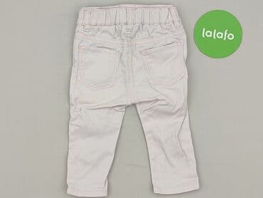 srebrna sukienka h m: Spodnie jeansowe, H&M, 6-9 miesięcy, stan - Bardzo dobry — 3
