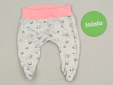 koszulka smileslow allegro: Niemowlęce spodnie materiałowe, 9-12 miesięcy, 74-80 cm, stan - Idealny — 2