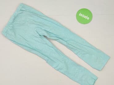 legginsy woskowane z wysokim stanem: Legginsy dziecięce, Frozen, 5-6 lat, 110/116, stan - Bardzo dobry — 3