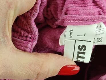 sukienki z weluru i aksamitu allegro: Niemowlęce spodnie materiałowe, 9-12 miesięcy, 74-80 cm, stan - Bardzo dobry — 4