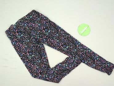 legginsy woskowane z wysokim stanem: Legginsy dziecięce, 16 lat, 176, stan - Idealny — 3
