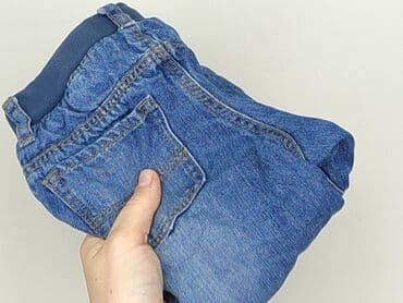 sukienka khaki h m: Spodnie jeansowe, H&M, 9-12 miesięcy, stan - Idealny — 6