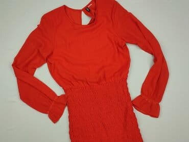 czerwona obcisła sukienka h m: H&M, Sukienka damska, rozmiar S — 1