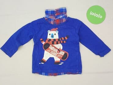 harry styles bez koszulki: Bluzka, So cute, 9-12 miesięcy, stan - Bardzo dobry — 2