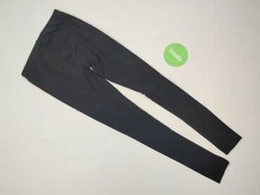 legginsy woskowane z wysokim stanem: Legginsy dziecięce, 14 lat, 158/164, stan - Idealny — 3