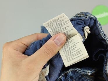 sukienka khaki h m: Spodnie jeansowe, H&M, 12-18 miesięcy, stan - Idealny — 5